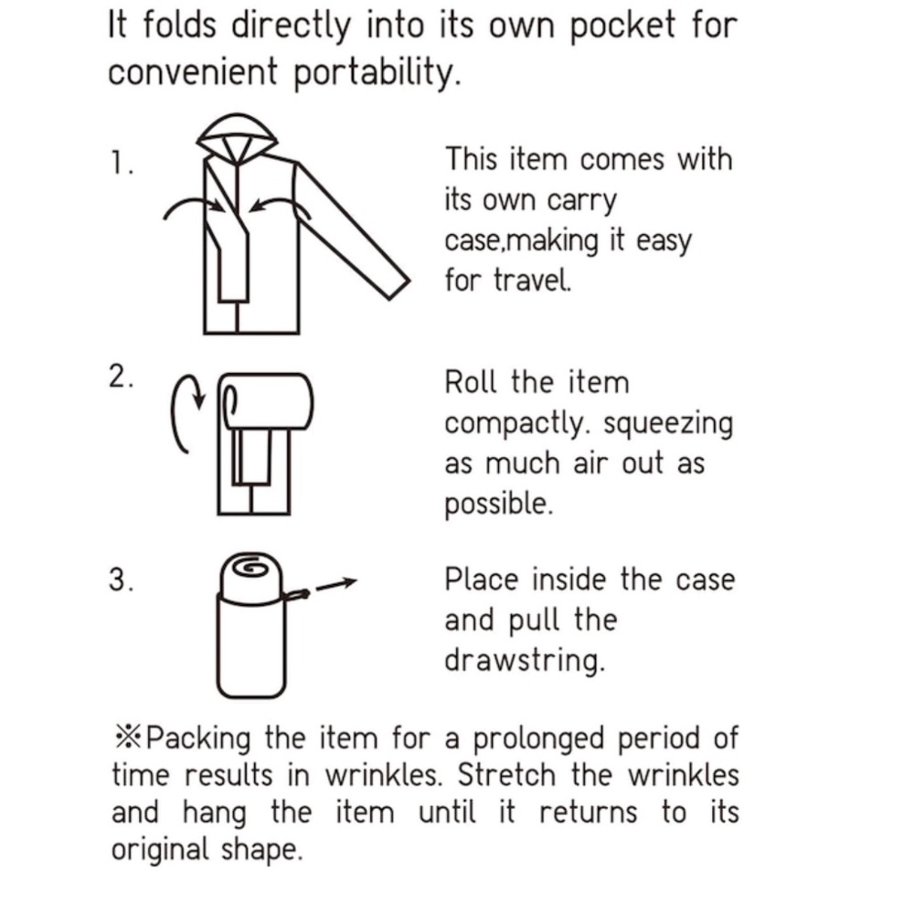 EUC Uniqlo Women's Pocketable Parka Size Large - Picture 2 of 11